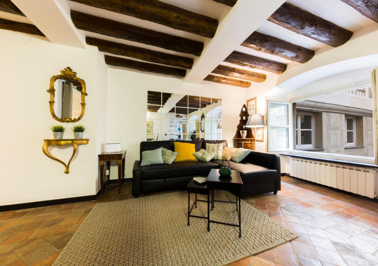 Elegante Loft In Centro Storico Acquario Apartment Genoa Exterior photo